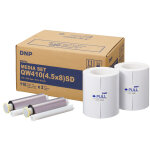 Dnp papier thermique pour qw410 - 11 x 20cm 220 photos stand
