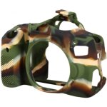 Easycover coque silicone camouflage pour canon 800d