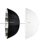 Elinchrom kit 2 parapluies deep argent / trans 105cm