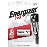 Energizer pile lithium 3v cr123a