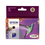 Epson encre t0801 noire stylus photo r265 / 360 rx560 / 585 px700 / 800fw Epson encre t0801 noire stylus photo r265 / 360 rx560 / 585 px700 / 800fw
