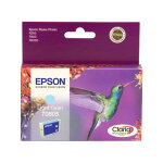 Epson encre t0805 light cyan stylus r265 / 360 rx560 / 585 px700 / 800fw Epson encre t0805 light cyan stylus r265 / 360 rx560 / 585 px700 / 800fw