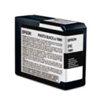 Epson encre t5801 photo noire 80ml stylus pro 3800 / 3880 Epson encre t5801 photo noire 80ml stylus pro 3800 / 3880