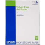 Epson papier photo fineart velvet a2 25 feuilles