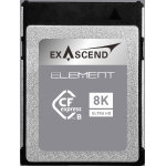 Exascend carte cfexpress type b 256gb r1200 / w400 element serie