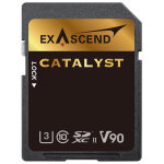 Exascend carte sd 256gb uhs - ii v60 r280 / w100 catalyst serie