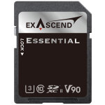 Exascend carte sd 64gb uhs - ii v90 r300 / w280 essential serie