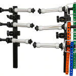 Falcon eyes kit support de fond pour 3 rouleaux