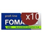 Foma fomapan action 120 400 asa - lot de 10