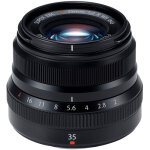 Fuji xf 35mm f / 2 r wr noir