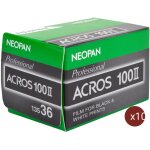 Fujifilm neopan acros 100 ii 135 36 poses - lot de 10