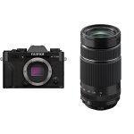 Fujifilm x - t30 iii noir + fujifilm xf 70 - 300mm f / 4 - 5. 6 r lm ois wr