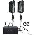 Godox fl100 - k2 2 panneau led flexible fl100 avec support et sac Godox fl100 - k2 2 panneau led flexible fl100 avec support et sac