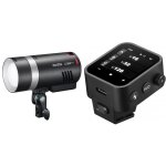 Godox flash witstro ad300 pro ii + godox x3 nano - n pour nikon