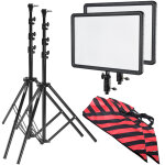 Godox kit complet 2x ledp260c