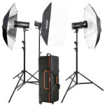 Godox kit complet de studio avec 3 flash sk300ii Godox kit complet de studio avec 3 flash sk300ii