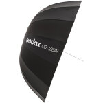 Godox parapluie parabolique ub - 165w blanc / noir 165cm Godox parapluie parabolique ub - 165w blanc / noir 165cm