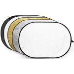 Godox r�flecteur 5 en 1 or / argent / noir / blanc / translucide 120x180cm