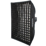Godox softbox carr parapluie bowens sb - usw 9090 (90x90cm) + grille
