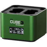 Hahnel procube3 chargeur double pour fujifilm
