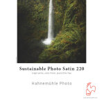 Hahnemhle papier photo sustainable satin a4 220g 25f