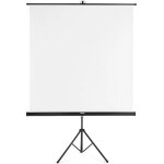 Hama ecran de projection sur pied 155x155 cm blanc