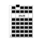 Hama feuillets ngatifs transparents 24x36mm x25