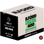 Ilford delta 135 400asa 24 poses - lot de 5