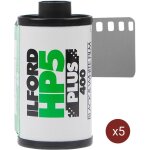 Ilford hp5 + 135 400asa 24 poses - lot de 5