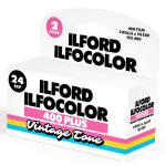 Ilford ilfocolor 400 plus vintage tone 135 400asa 24 poses (x2)