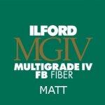 Ilford papier mgf. 5k baryt 24x30cm 10 feuilles mat classic