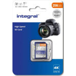 Integral carte sd 256gb classe 10 uhs - i v30 r100 mb / s Integral carte sd 256gb classe 10 uhs - i v30 r100 mb / s