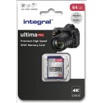 Integral carte sd 64 gb classe 10 uhs - i v30 (180 / 45 mb / s) Integral carte sd 64 gb classe 10 uhs - i v30 (180 / 45 mb / s)