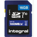 Integral carte sdhc ultima pro u1 16gb (100mb / s) (class 10)