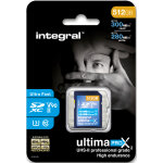 Integral carte sdxc ultima pro x2 512gb v90 (300 / 280 mb / s) Integral carte sdxc ultima pro x2 512gb v90 (300 / 280 mb / s)