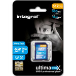 Integral carte sdxc ultima pro x3 512gb v60 (300 / 150mb / s) Integral carte sdxc ultima pro x3 512gb v60 (300 / 150mb / s)