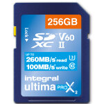 Integral carte sdxc ultima x2 256gb v60 (260 / 100mb / s) Integral carte sdxc ultima x2 256gb v60 (260 / 100mb / s)