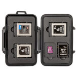 Integral �tui de rangement pour 2 sd + 2 micro sd + 3 carte cf