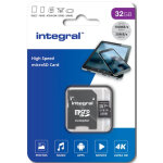 Integral micro sd 32gb classe 10 uhs - i v30 a1 r180 mb / s