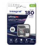 Integral micro sd ultima pro 1tb v30 (180 / 150 mb / s)