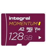 Integral momentum micro sd 128gb uhs - 1 u3 cl10 v30 (210 / 180 mb / s)