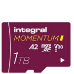 Integral momentum micro sd 1tb uhs - 1 u3 cl10 v30 (210 / 180 mb / s)