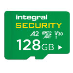 Integral security micro sd 128gb uhs - 1 v30 r100 / w50 mb / s