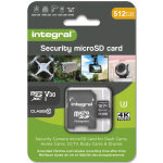 Integral security micro sd 512gb uhs - 1 v30 r100 / w60 mb / s