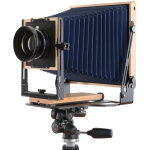 Intrepid chambre 4x5 soufflet bleu