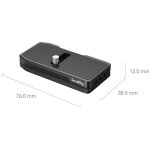 Jjc md4150 plateau rapide compatible arca - swiss + airtag