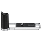 Jjc poigne grip pour fuji x - e5 silver