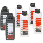 Jobo 3300 bouteilles de stockage avec graduation pour chimie (6x1000m