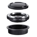 K&f concept bague adaptatrice canon fd - eos ef (avec verre)