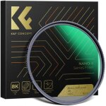 K&f concept filtre magntique 1 / 8 black mist nano x d82mm